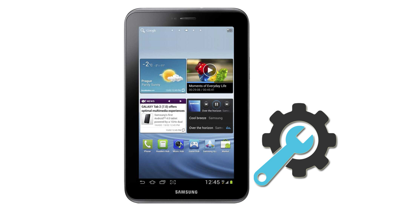How To Factory Reset Samsung Galaxy Tab 2 7.0 GT-P3100 - Tsar3000