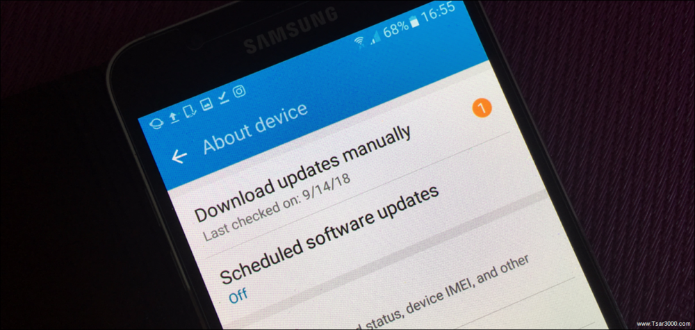 Update Samsung Software Over-The-Air