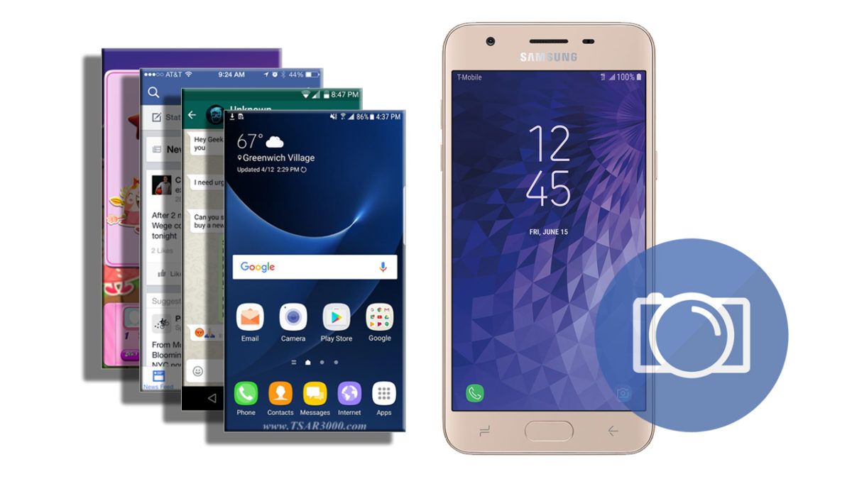How To Take A Screenshot on The Samsung Galaxy J3 Star Tsar3000