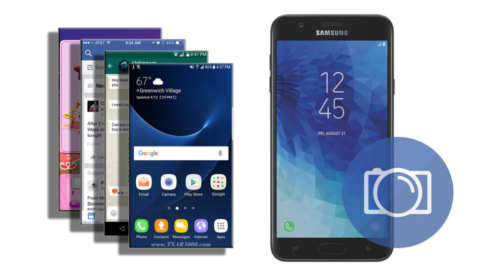 Take a Screenshot Samsung Galaxy J7 2018