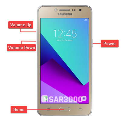 Samsung Galaxy J2 Prime Hardware Keys
