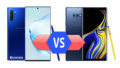 Samsung Galaxy Note10+ vs Galaxy Note9