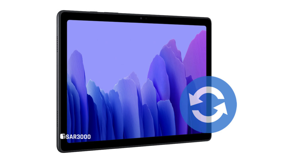 Samsung Galaxy Tab A7 2020 Software Update