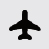 Flight mode activated icon
