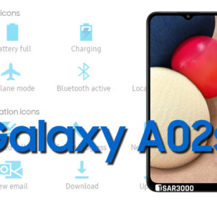 Samsung Galaxy A02s Status Bar icons Meaning