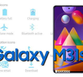 Samsung Galaxy M31s Status Bar icons Meaning