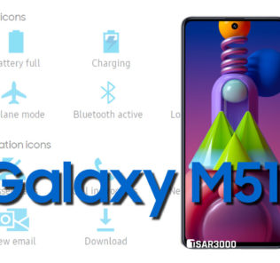 Samsung Galaxy M51 Status Bar icons Meaning