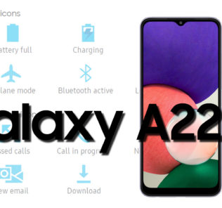 Samsung Galaxy A22 Status Bar Icons Meaning
