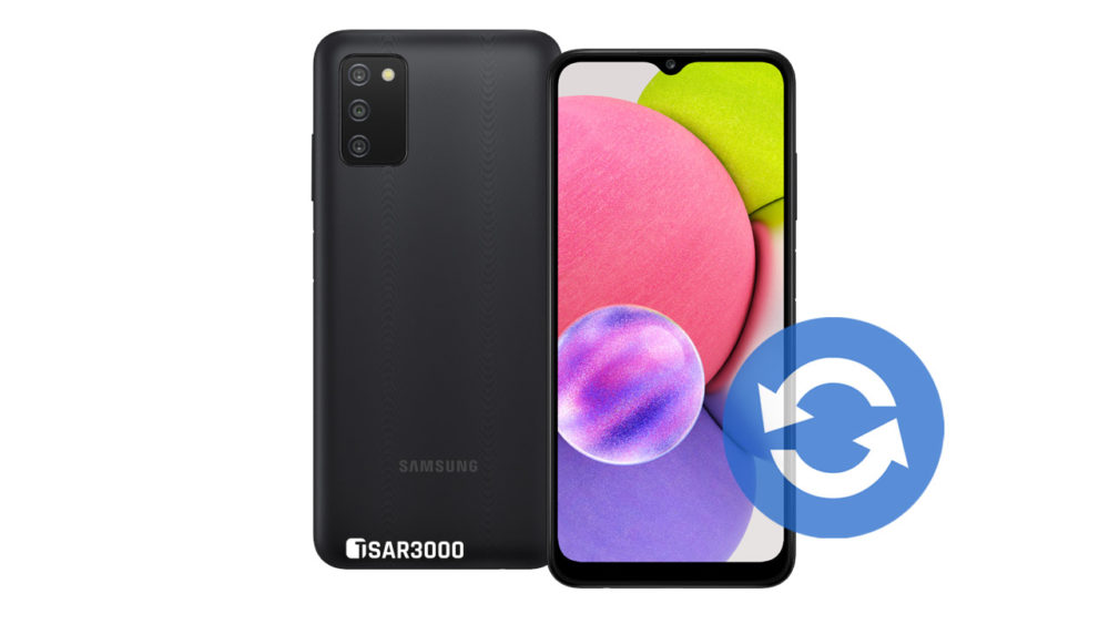 Samsung Galaxy A03s Software Update