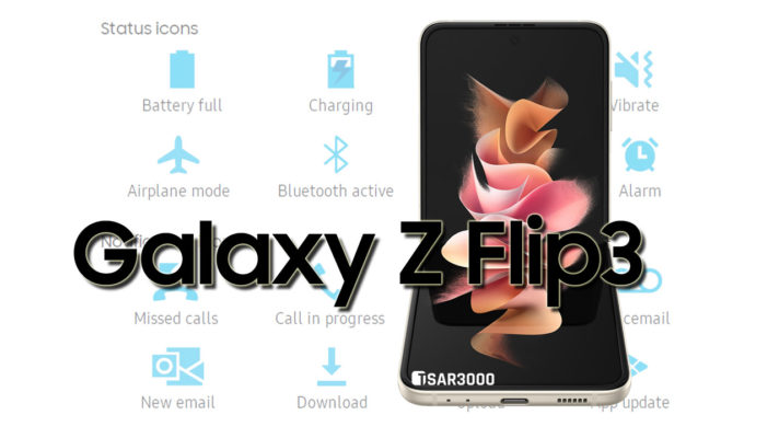 Samsung Galaxy Z Flip3 5g Status Bar And Notification Icons Meaning Tsar3000 8747