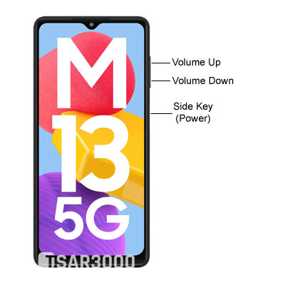 Samsung Galaxy M13 5G Hardware Buttons Layout