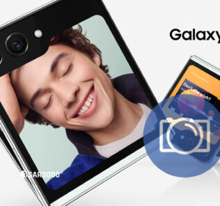 Take a Screenshot on Samsung Galaxy Z Flip5 5G.