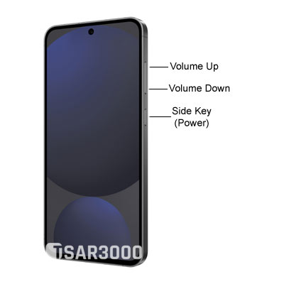 Samsung Galaxy S24 FE Hardware Buttons Layout.